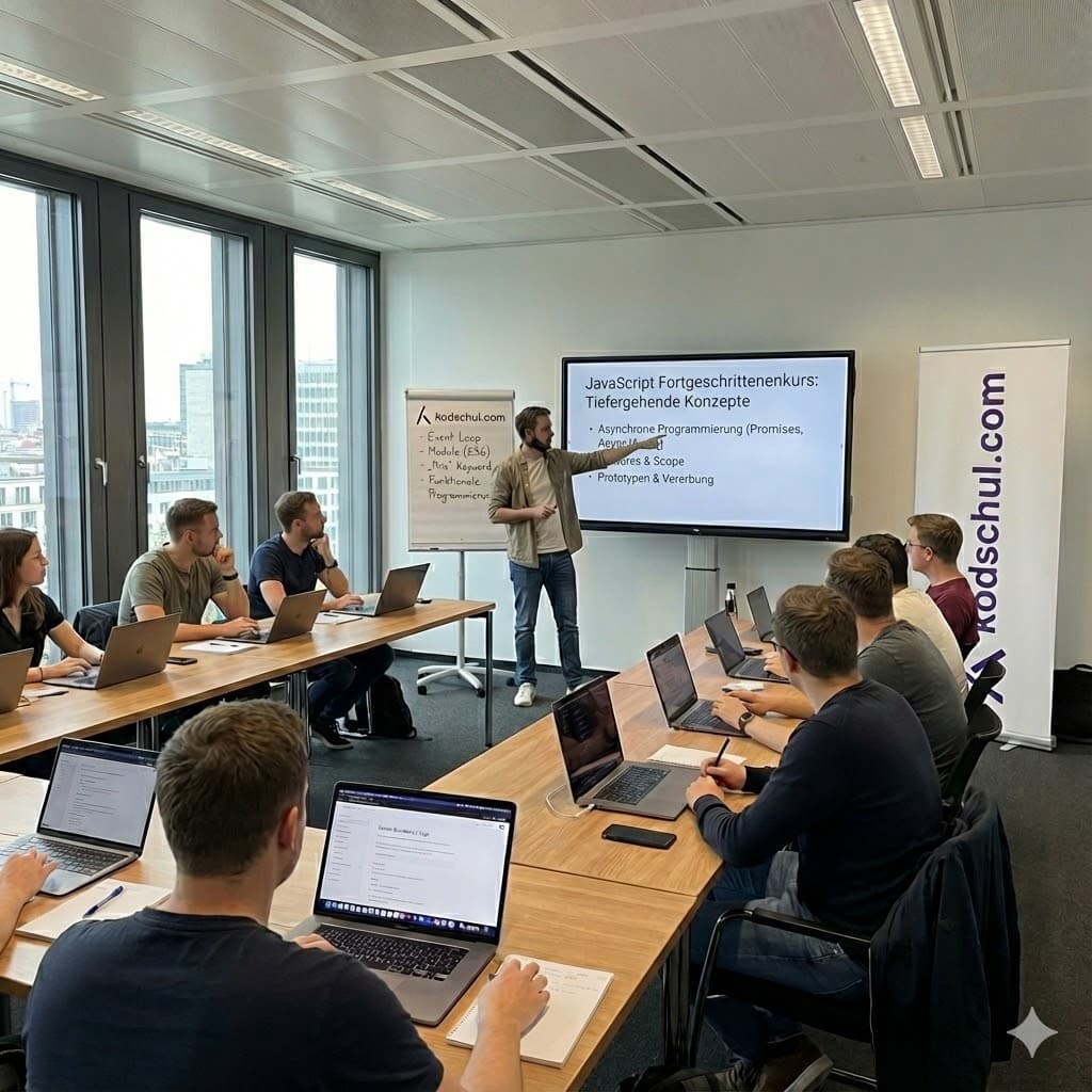 JavaScript Fortgeschrittenenkurs training