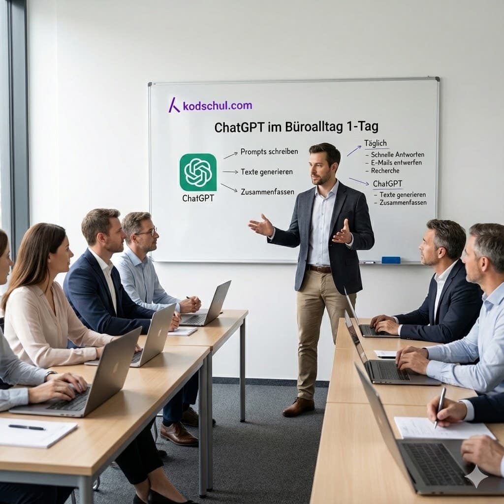 ChatGPT im Büroalltag training