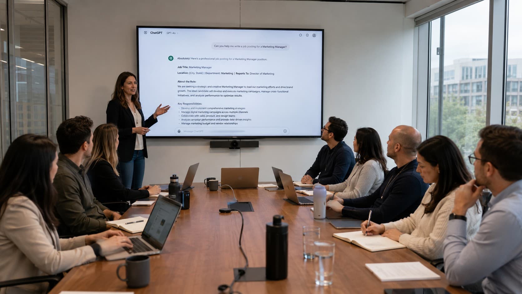 ChatGPT im Unternehmen: Anwendungsszenarien, Grenzen & Best Practices training