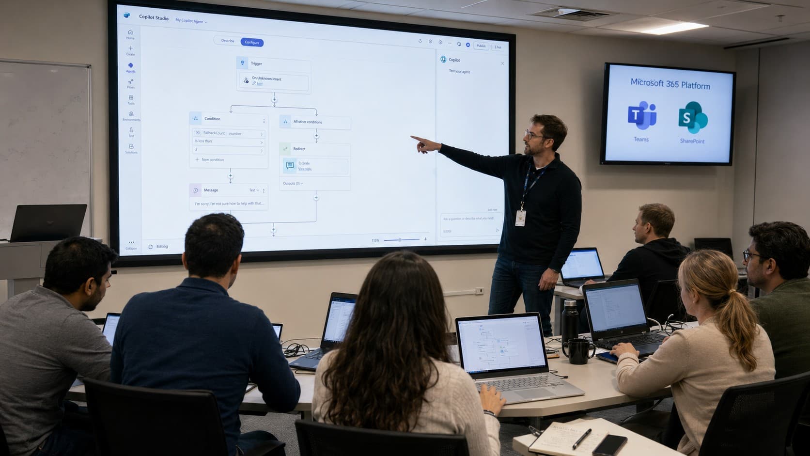 Copilot Studio Einführung im Unternehmen: KI-Agenten entwickeln & Workflows automatisieren training