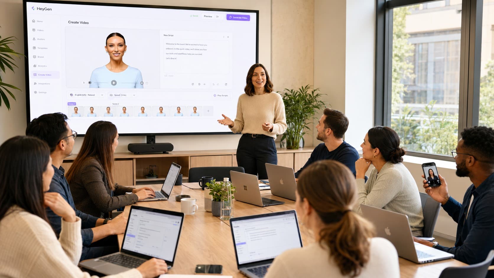 KI-Avatar, Bilder & Video im Unternehmen: Canva AI, HeyGen, Synthesia & Copilot training