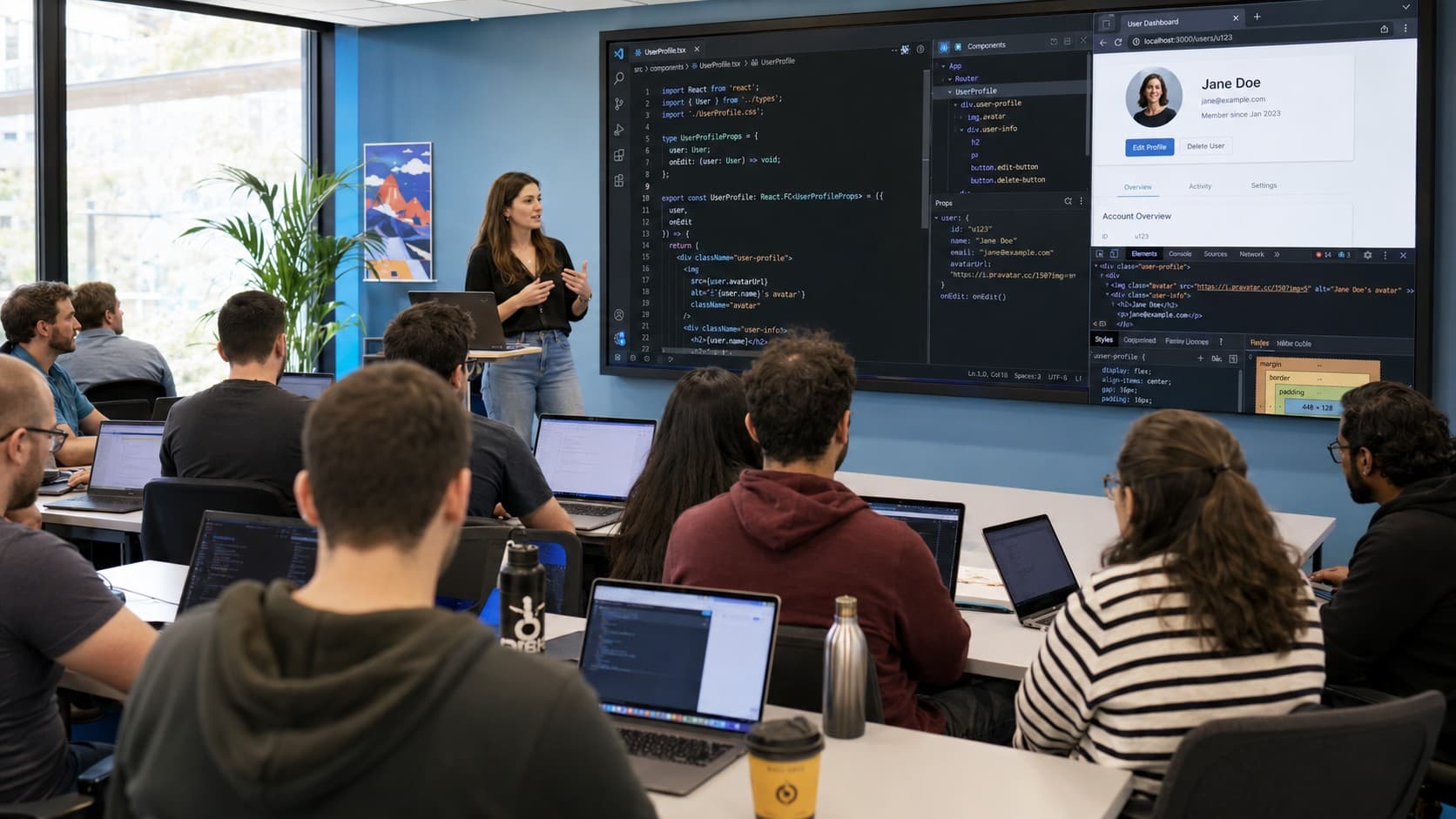 React Einführung: Komponenten, TypeScript & moderne App-Architektur im Unternehmen training