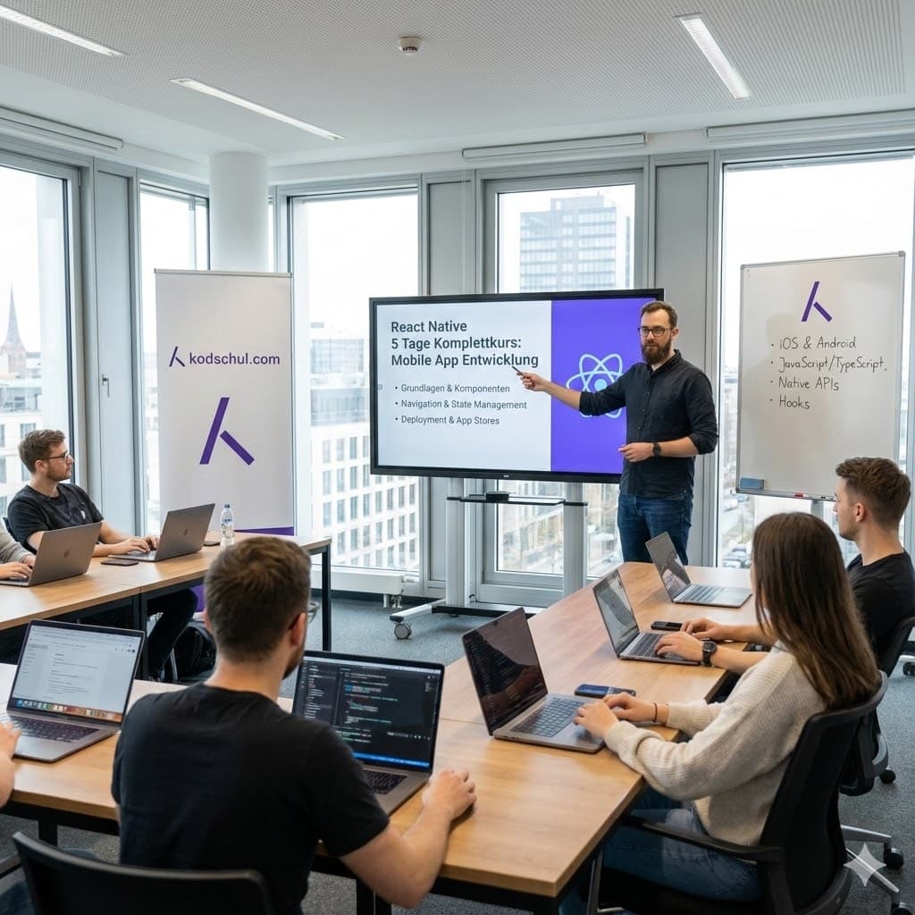 React Native 5 Tage Komplettkurs training